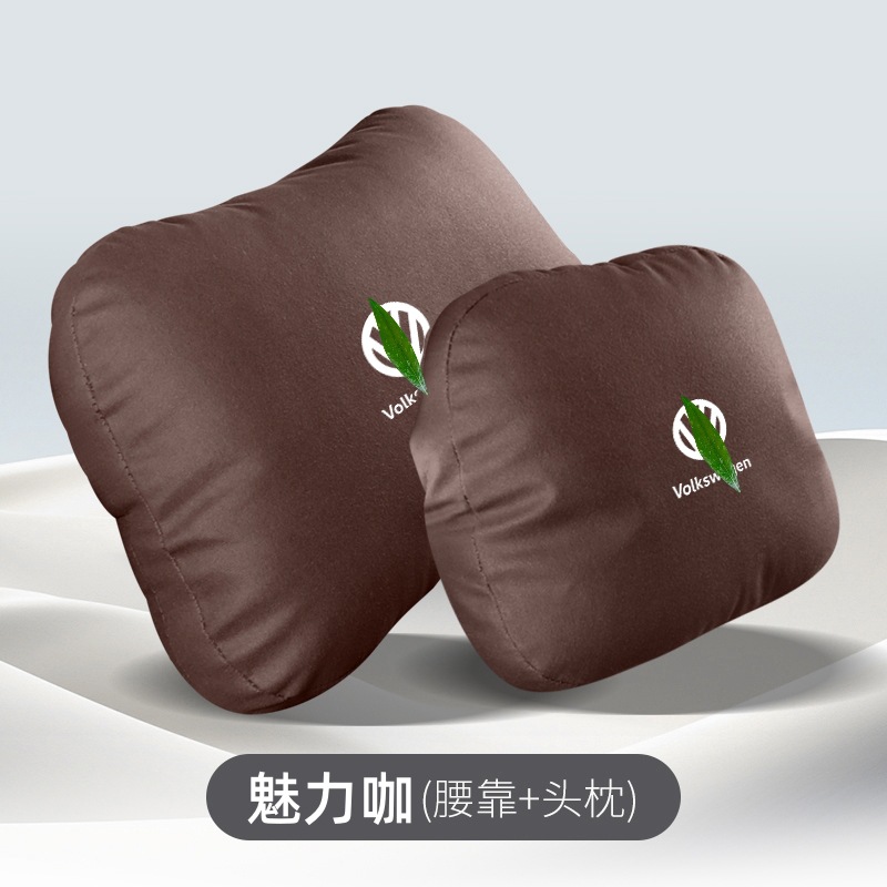 폭스 바겐 MAGOTAN LAVIDA TANYUE PASSAT SAGITAR TOUGUAN L TUYUE ID3 자동차 머리 받침 허리 목 베개에 적합