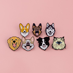 ペットの犬のブローチのバッジの服のリュックサックのアクセサリーのピンの合金のバッジのクロスボーダーの外国貿易の人気があります。