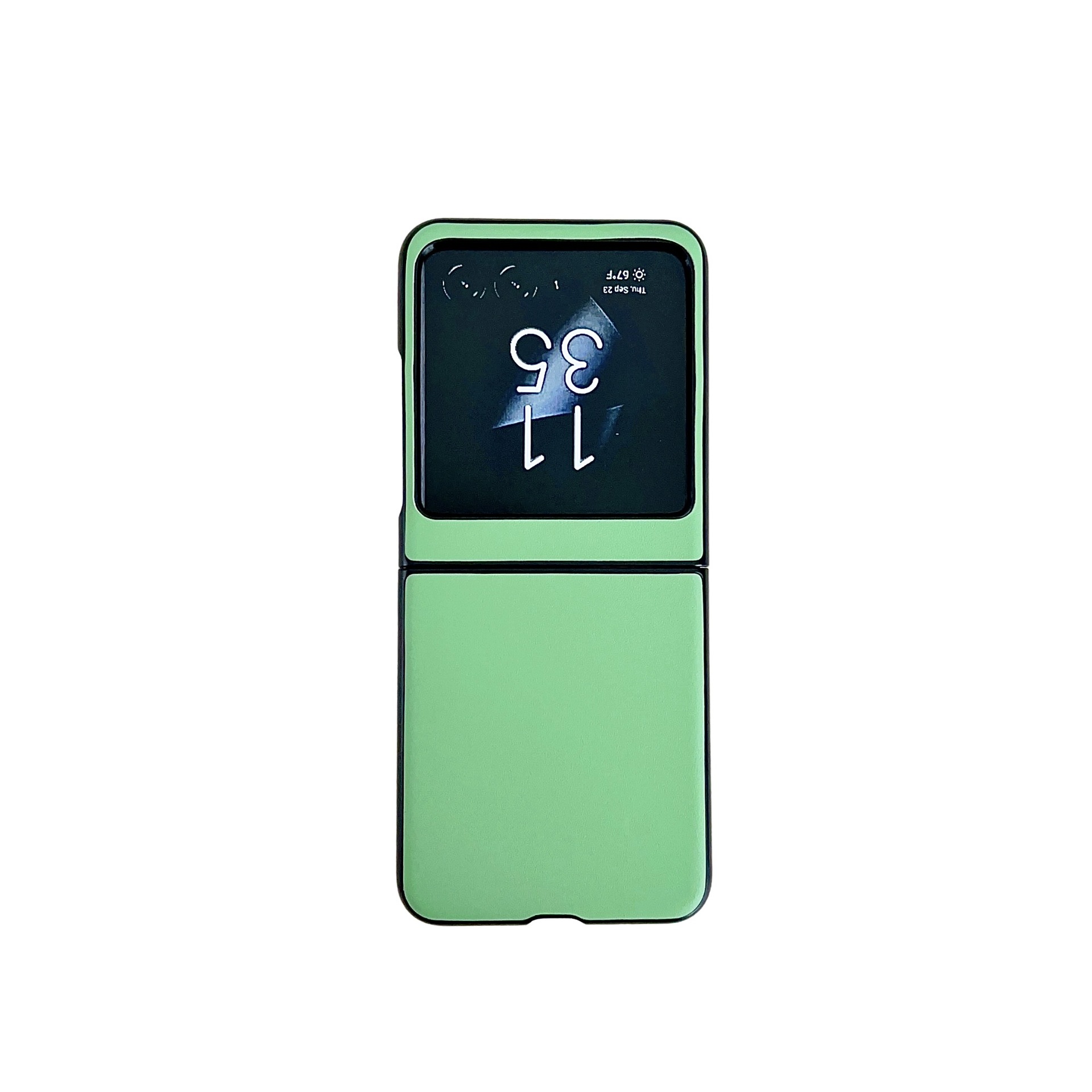 Adatto per Motorola RAZR 60 Ultra 50 40 Ultra Nuova custodia per telefono pieghevole con texture in similpelle a tinta unita_voghion.com