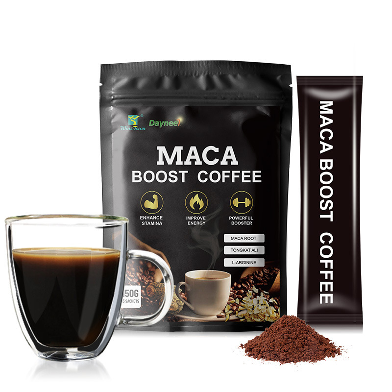 Men's Energy Coffee O Em Ginseng Maca Eucommia Male Flower Instant Coffee Powder Maca Black Coffee Men's Energy Coffee O Em Ginseng Maca Eucommia Male Flower Instant Coffee Powder Maca Black Coffee