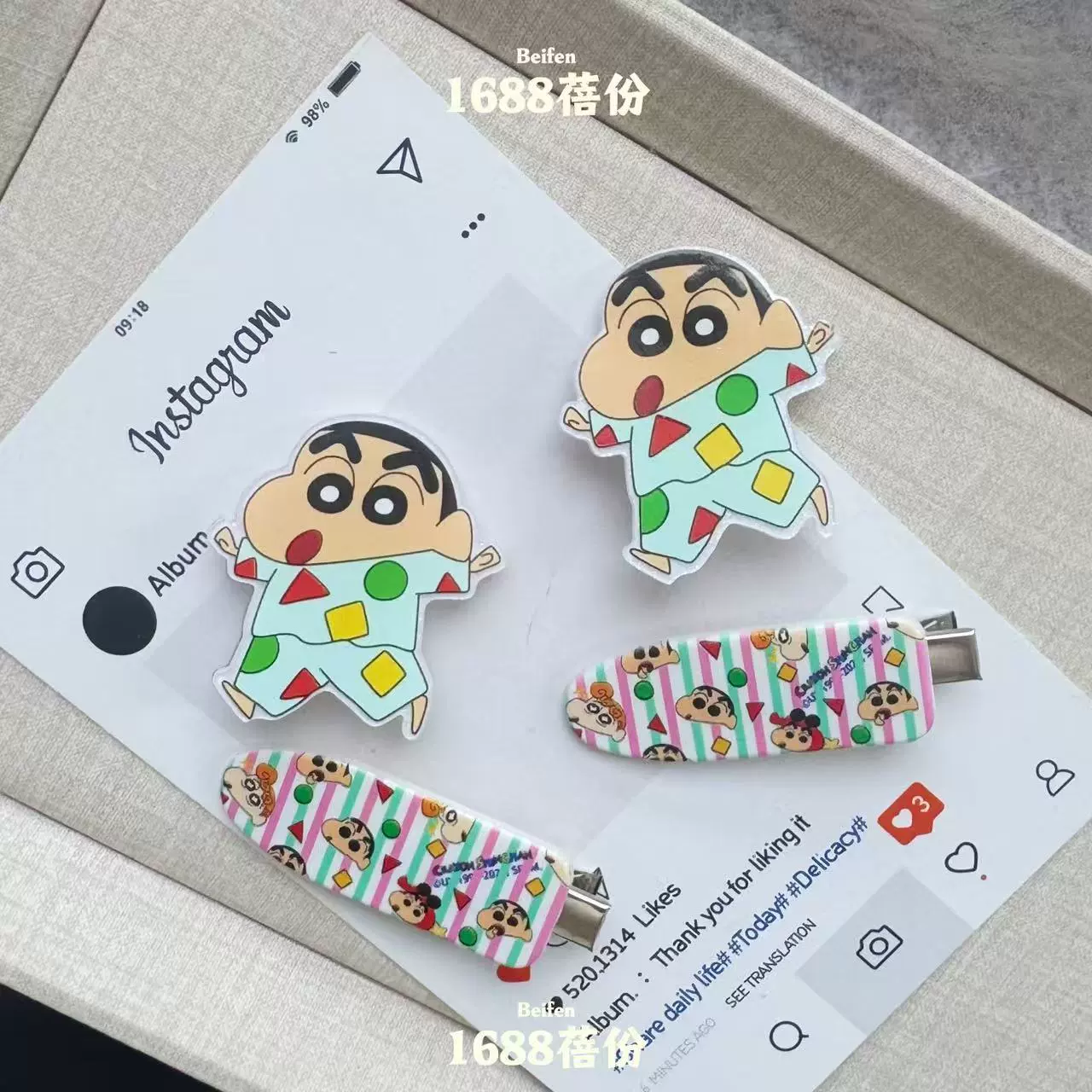 Картонный пижама, карандаши, универсальная заколка для волос, челки, зажимы для волос, аксессуар для волос