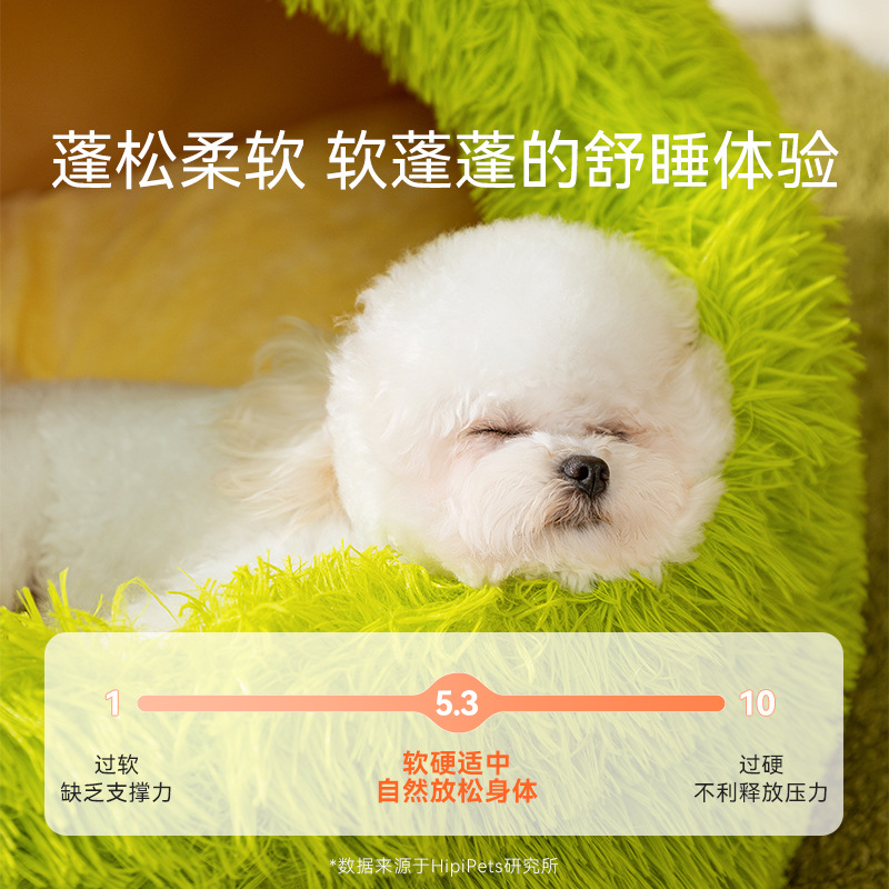 Otoño y invierno perros peludos largos calentamiento grueso pequeño monstruo perros dormir profundamente perros gatos y gatos pequeños y medianos perros perros