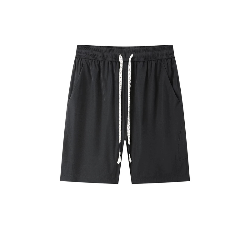 High-End Ice Silk Sports Shorts for Men, New Style Running Fitness Casual Shorts, Men's Loose Summer Thin Shorts