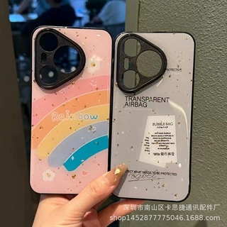 适用S60 X500 Y600i 铂金滴胶卡通手机壳网红精孔护眼保护套