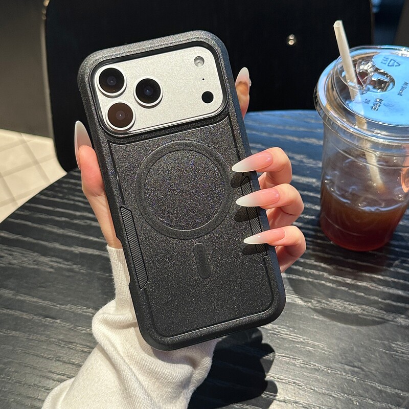 Magnetic Anti-Fall Phone Case Apple Iphone17Promax Two-In-One Protective Case Military Anti-Fall Phone Case Ip Magnetic Anti-Fall Phone Case Apple Iphone17Promax Two-In-One Protective Case Military Anti-Fall Phone Case Ip
