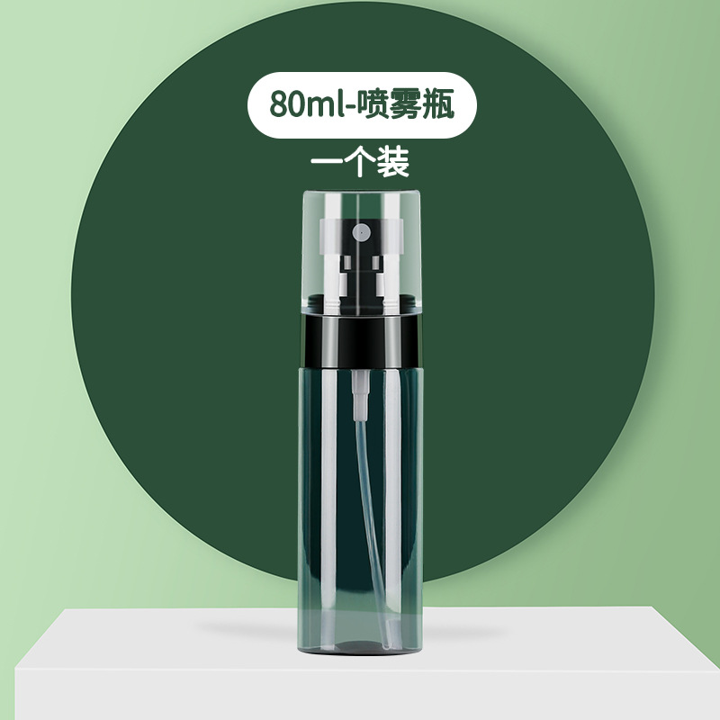 80 ml; negro transparente