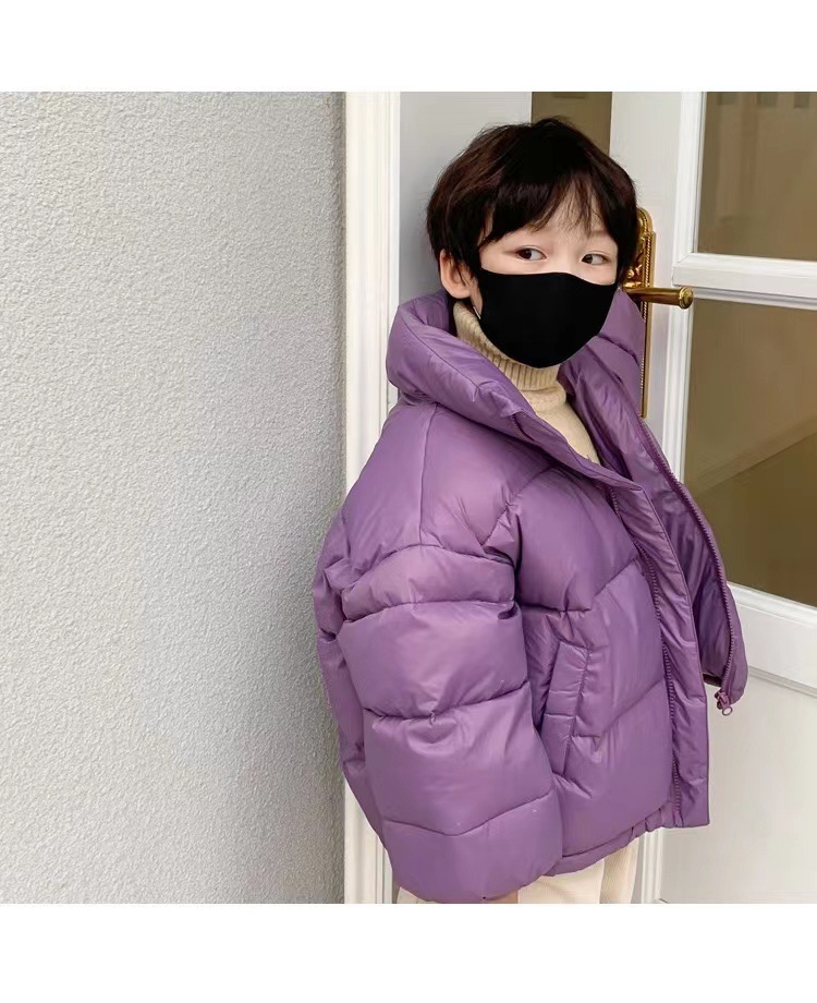 Nuovi vestiti invernali in cotone Edizione coreana Colletto in piedi Ragazzi Ragazze Bambini di piccole e medie dimensioni_voghion.com