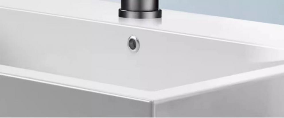 Thickened brass, durable, universal rotating cold and hot household kitchen sink, washbasin, two-in-one mechanical arm faucet undefined