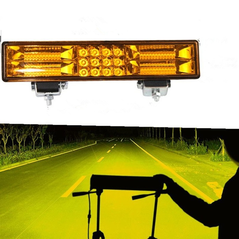 Wholesale 24V Truck Modification Fog Light Off-road Vehicle Roof Light LED Car Light 12V Wide Vision Car LED Bar Light