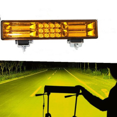 Wholesale 24V Truck Modification Fog Light Off-road Vehicle Roof Light LED Car Light 12V Wide Vision Car LED Bar Light