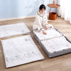Japanese-style simple large vacuum storage bag for home use cotton quilt clothes air compressor compression bag travel packing special bag 