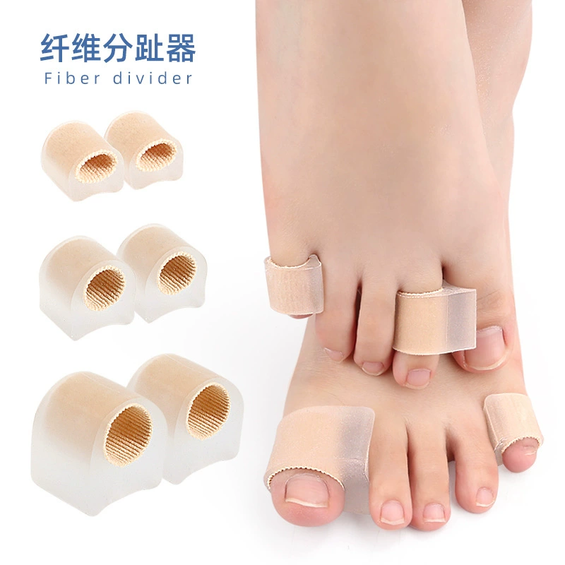 Новый набор пальцев ног из вальгусного волокна SEBS большой палец с перекрытием кости разделителя пальцев ног Размер разделителя пальцев ног