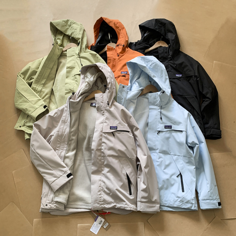 Outdoor Pata 3-in-1 Inner Jacket and Outer Jacket Couple's Matching Style Outdoor Mountaineering Men's Trendy Jacket Outdoor Pata 3-in-1 Inner Jacket and Outer Jacket Couple's Matching Style Outdoor Mountaineering Men's Trendy Jacket