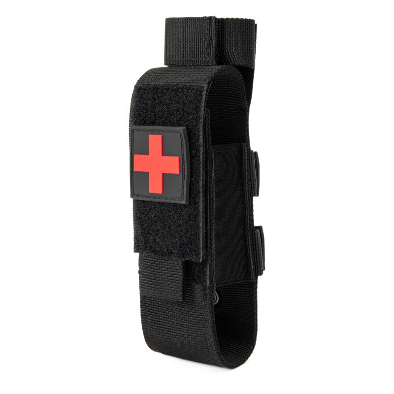 EDC táctico de primeros auxilios bolsa de linterna CAT torniquete al aire libre tijeras bolsa de almacenamiento Portátil Bolsa colgante en stock lot