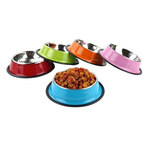 Tacos de acero inoxidable para perros, tacos de gatos antideslizantes, patrón de gran tamaño, tacos para mascotas, alimentos para perros, artículos para mascotas en stock al por mayor