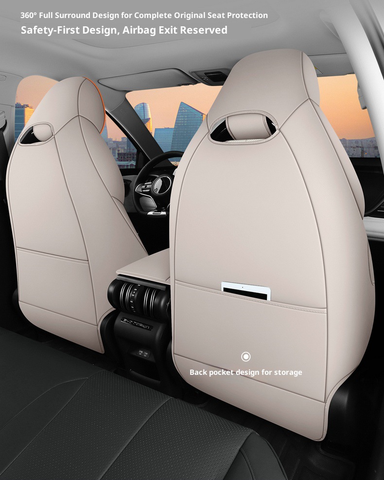 Yuan Plus Special Seat Cushion Left-Hand Drive Overseas Right-Hand Drive Atto3 Seat Cover Cross-Border Full Leather All-Inclusive Special Car Car Seat Cushion