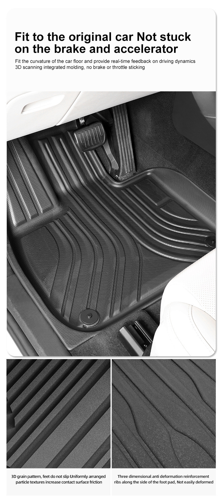 Suitable for 15-24 Models of Mazda Demio/Mazda2 Car Floor Mats, Special Tpe Floor Mats for Specific Vehicles, Cross-Border