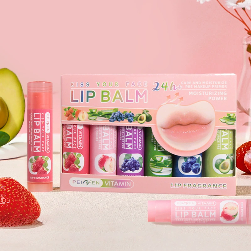 ПЕФФФони Moisturizing lip balm, lip gloss, lipstick, 6 pieces