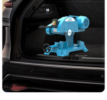 凌欧400型全铜线钢材木材型材工业重型皮带切割机三相2.2/3KW