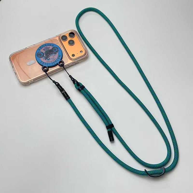 现货7mm磁吸多功能户外防丢失挂绳适用苹果等手机壳可调节挎脖绳