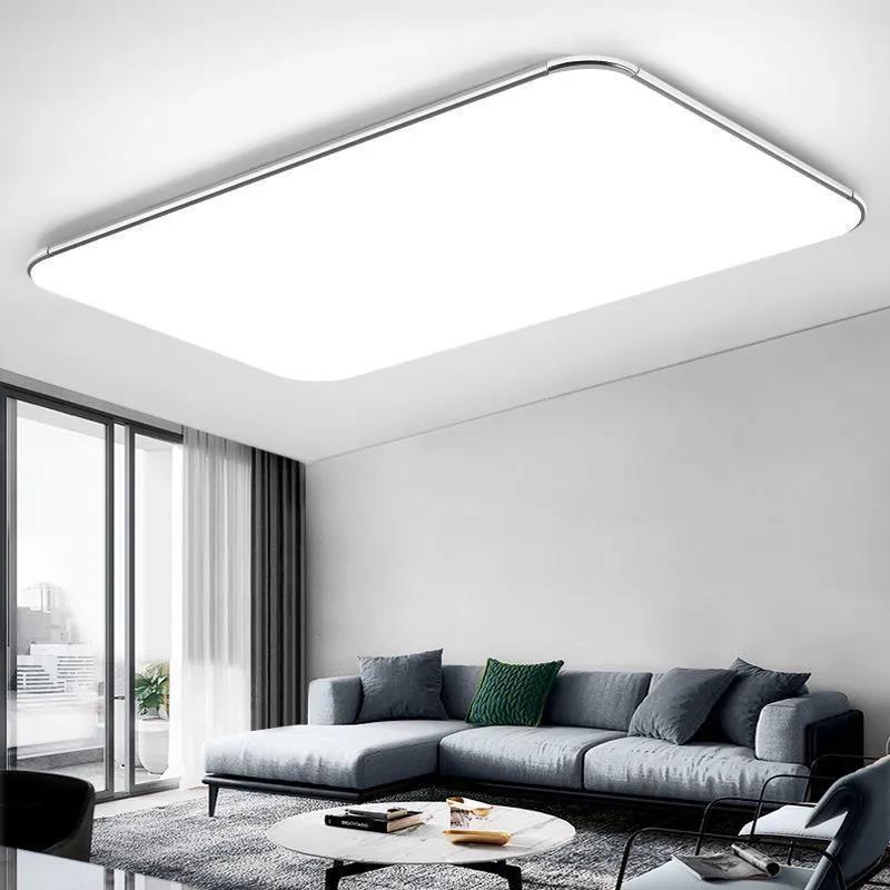 LED吸顶灯客厅灯长方形简约卧室大厅家用阳台灯中山灯具工厂批发