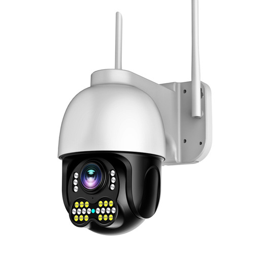 4G outdoor waterproof 360-degree panoramic high-definition monitor with mobile remote control, outdoor WiFi rotating wireless camera