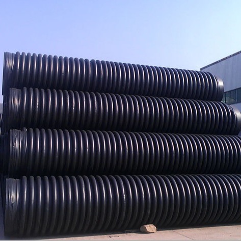 江西抚州厂家直销HDPE双壁波纹管    B型克拉管聚乙烯增强钢带管