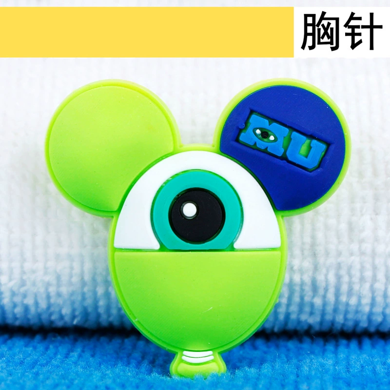 Cartoon brooch, pin, badge, backpack, accessory, accessories