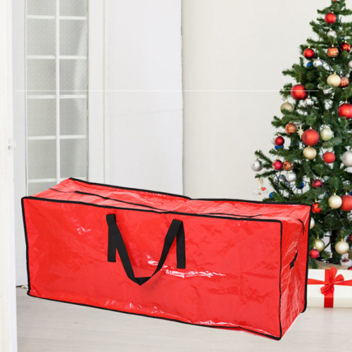 Amazon Cross-border Christmas tree storage bag PE woven large-capacity gift storage bag moving bag luggage storage bag
