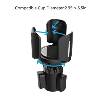 Car cup holder/beverage holder car cup holder, modified cup