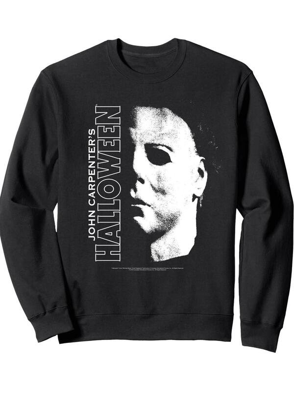 Men's Michael Myers Halloween Horror Movie Sweatshirt - Inspired John Carpenter Mask Men's Michael Myers Halloween Horror Movie Sweatshirt - Inspired John Carpenter Mask
