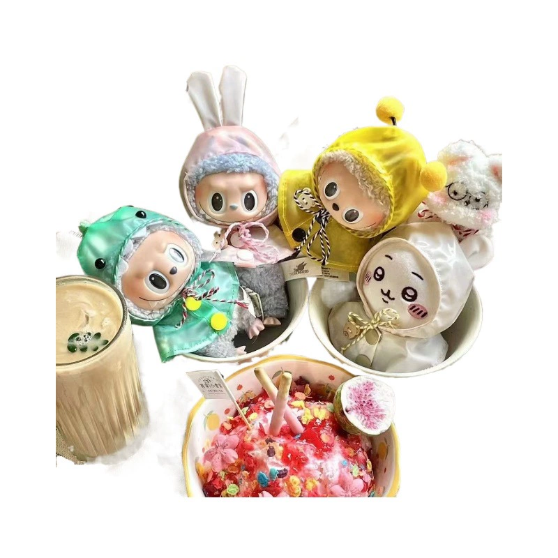 Пластиковая кукла, дождевик для наряжания, 17 см, детская одежда