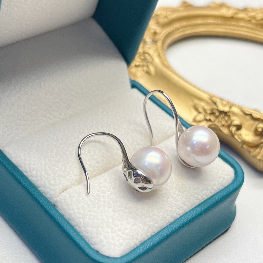 23g Weight 925 Sterling Silver Ear Needle Material Ear hook Classification 1 Pair Quantity Daily Occasion Freshwater Pearl Material Geometric Pattern Women's Gender Simple Style Style 1 Pair Freshwater Pearl Freshwater Pearl Earrings Geometric Ear Hook 28