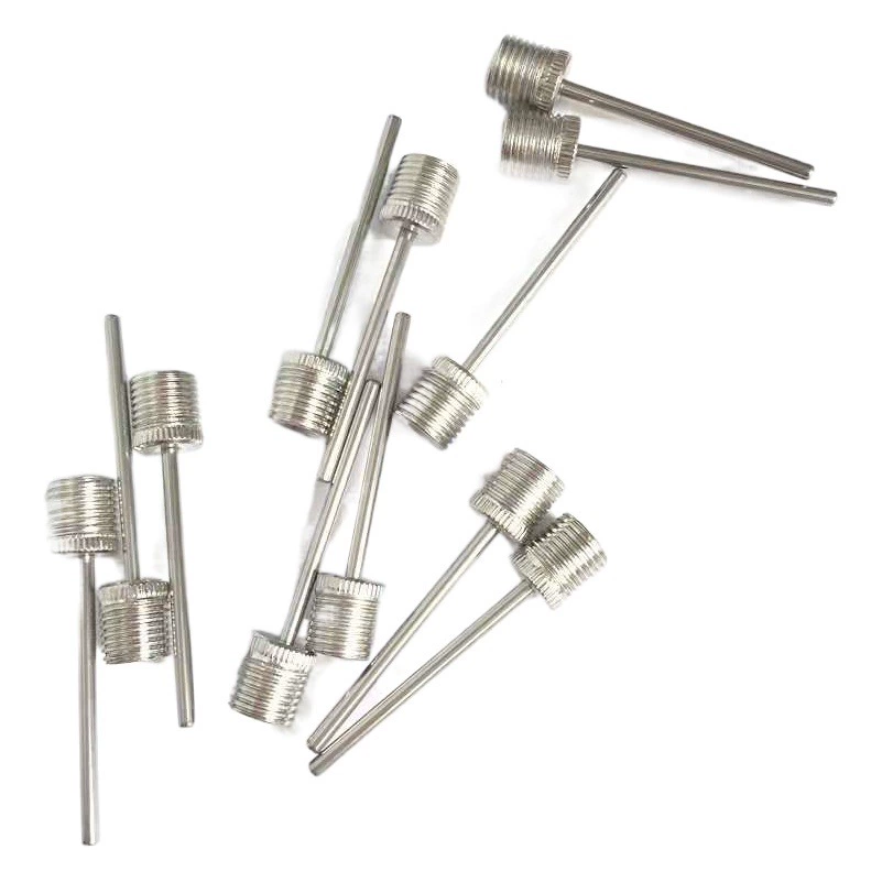 Оптовая Продажа с фабрики американская воздушная игла Мяч Игла нержавеющая сталь металл пластик воздушная игла боковое отверстие прямое отверстие Баскетбол волейбол Футбол