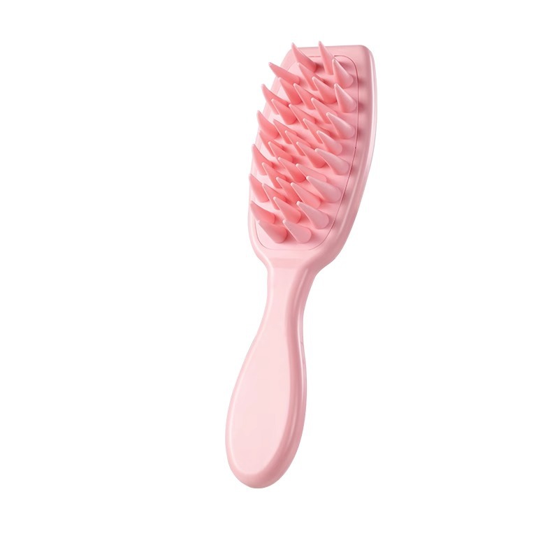 Shampoo Comb Silicone Shampoo Brush Long Handle Shampoo Tool Professional Scalp Cleaning, Itchy Relief Massage, Shampoo Comb Adult