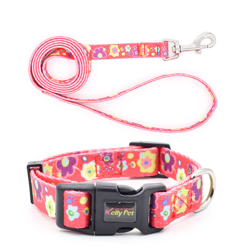 2024 new factory direct sales dog collars, leashes, small and medium-sized dog walking ropes, dog leashes, dog leashes, pet supplies