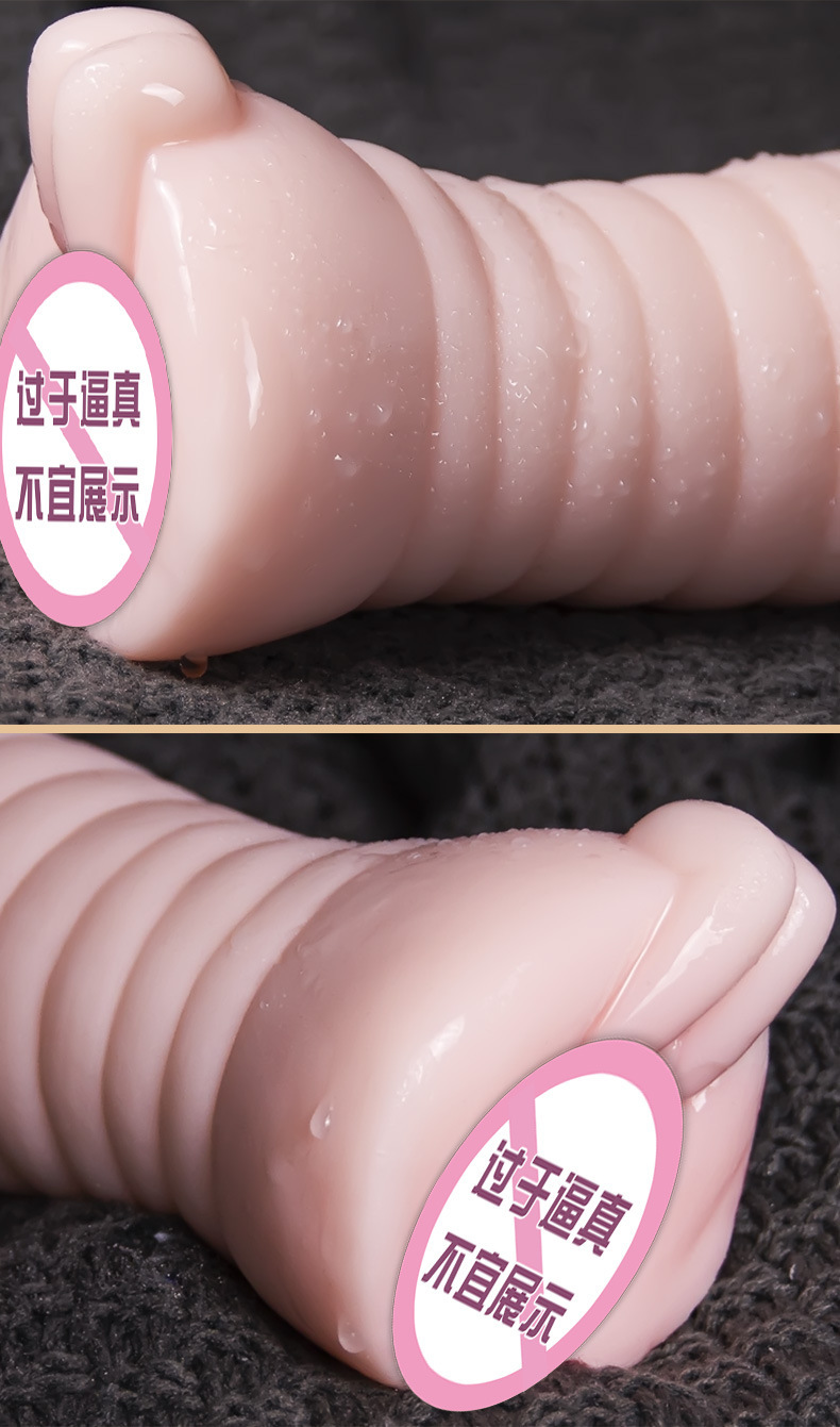 Male Masturbator Cup with Vaginal and Anal Openings, TPE Half-Body Doll, Manual Use — detail image 20