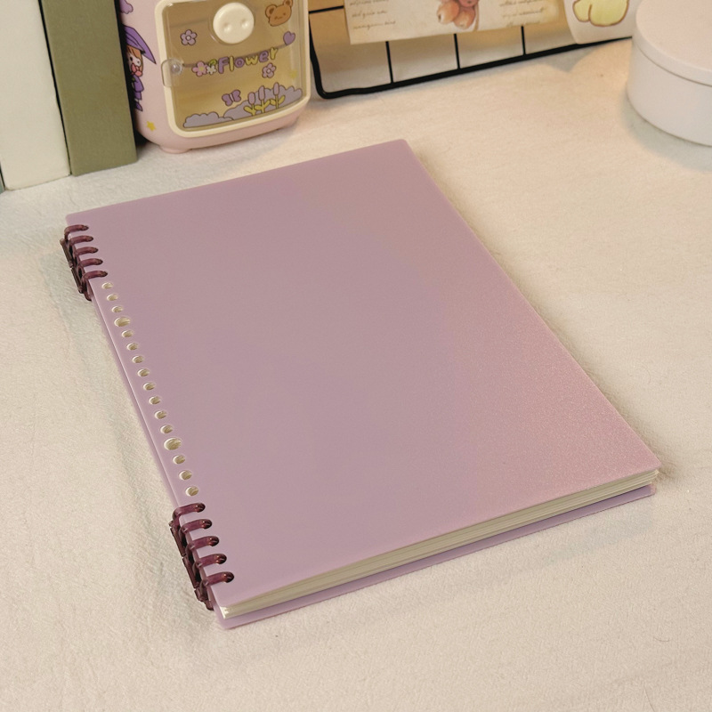 A5 horizontal line [Purple] 120 pages in total