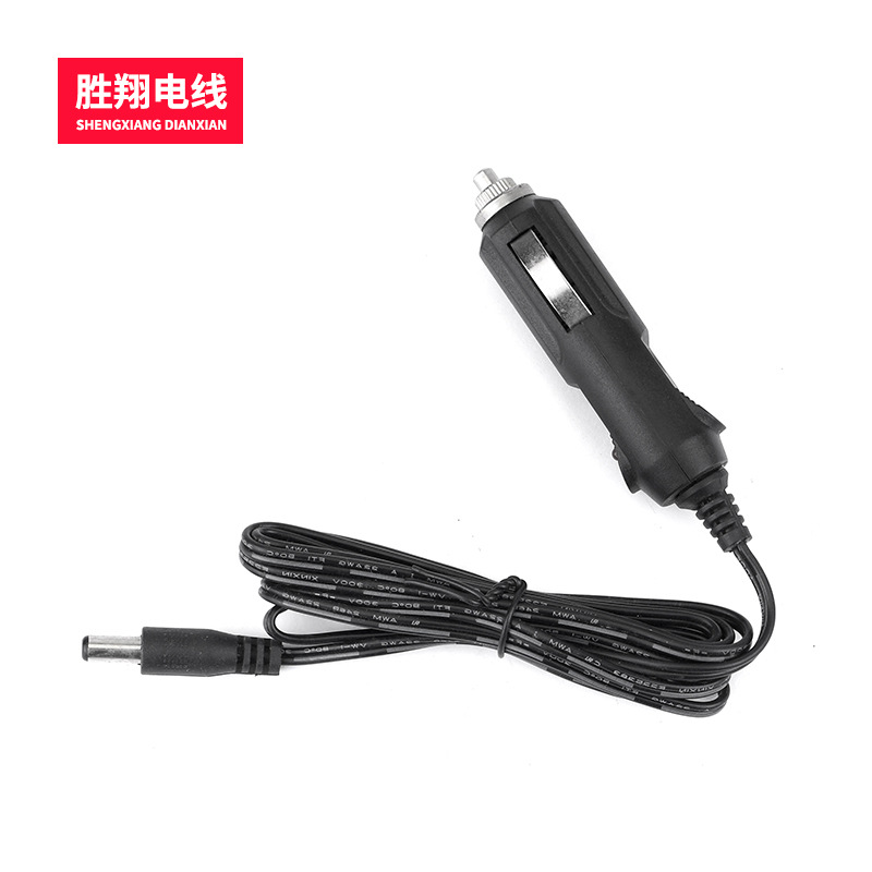 DC车载充电器线 车载充电器 汽车点烟器插头dc线 厂家供应