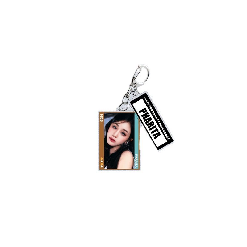 BABYMONSTER периферий RAMI Li Charen DRIP Kawai Ruka ASA акриловая подвеска-брелок с ключами 1084