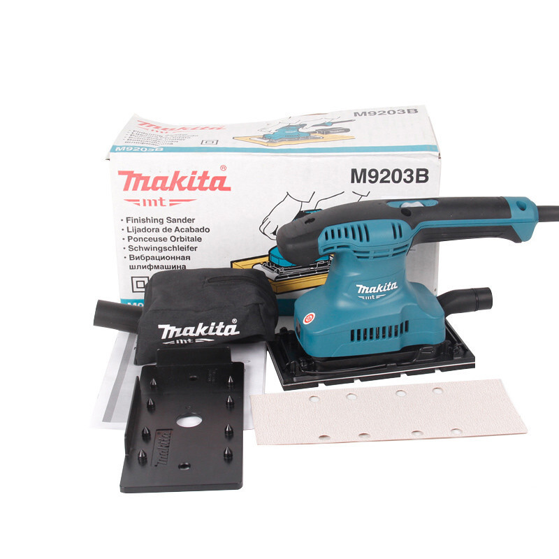 Muchieda Muchieda lijadora lijadora lijadora carpintería M9203B con polvo eléctrica