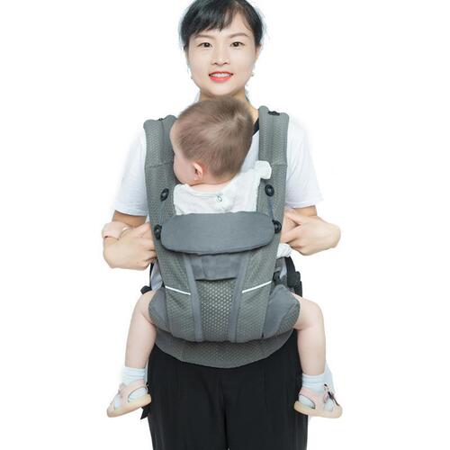 Aimama Breathable Style Upgraded Baby Carrier, Four-in-One Infant Sling, Baby Waist Sling, Baby Hug Magic
