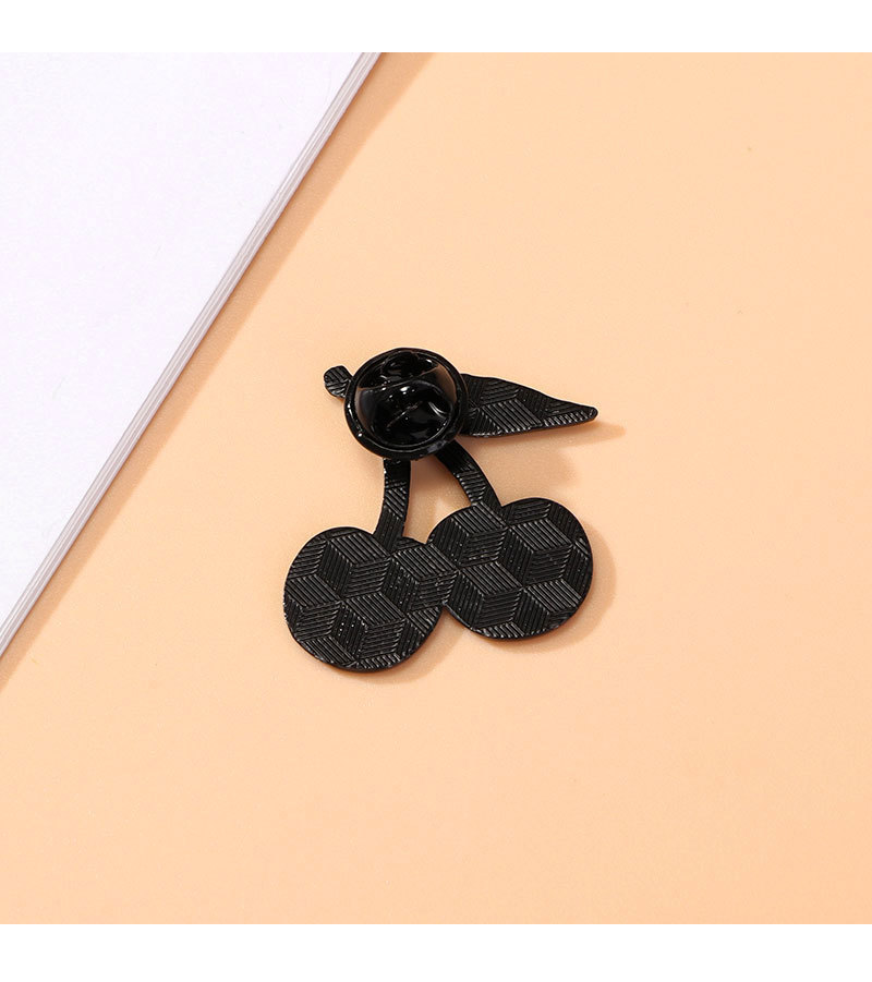 Enamel Design Cute Pin Cherry Disco Ball Alloy Enamel Unisex Brooches