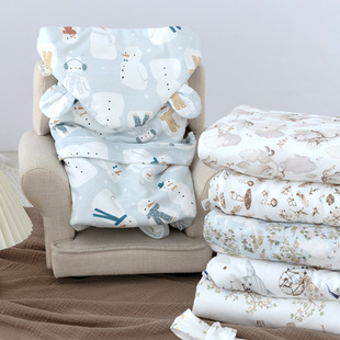 Autumn and Winter Package Baby Class A Removable Gallbladder-removing Quilt Newborn Thickened Large-size Hugging Quilt Children's Package Quilt