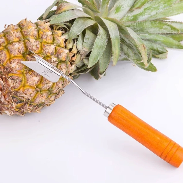 Инструмент для ананаса, нож для ананаса, треугольный V-образный нож для удаления сердцевины, нож для удаления сердцевины, фруктовый нож, приспособление для удаления глазков ананаса, инструмент для удаления глазков.