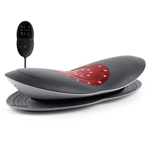 Customized Lumbar Massager Electric Waist Vibration Hot Compress Lumbar Traction Instrument Relaxation Household Lumbar Soothing Apparatus