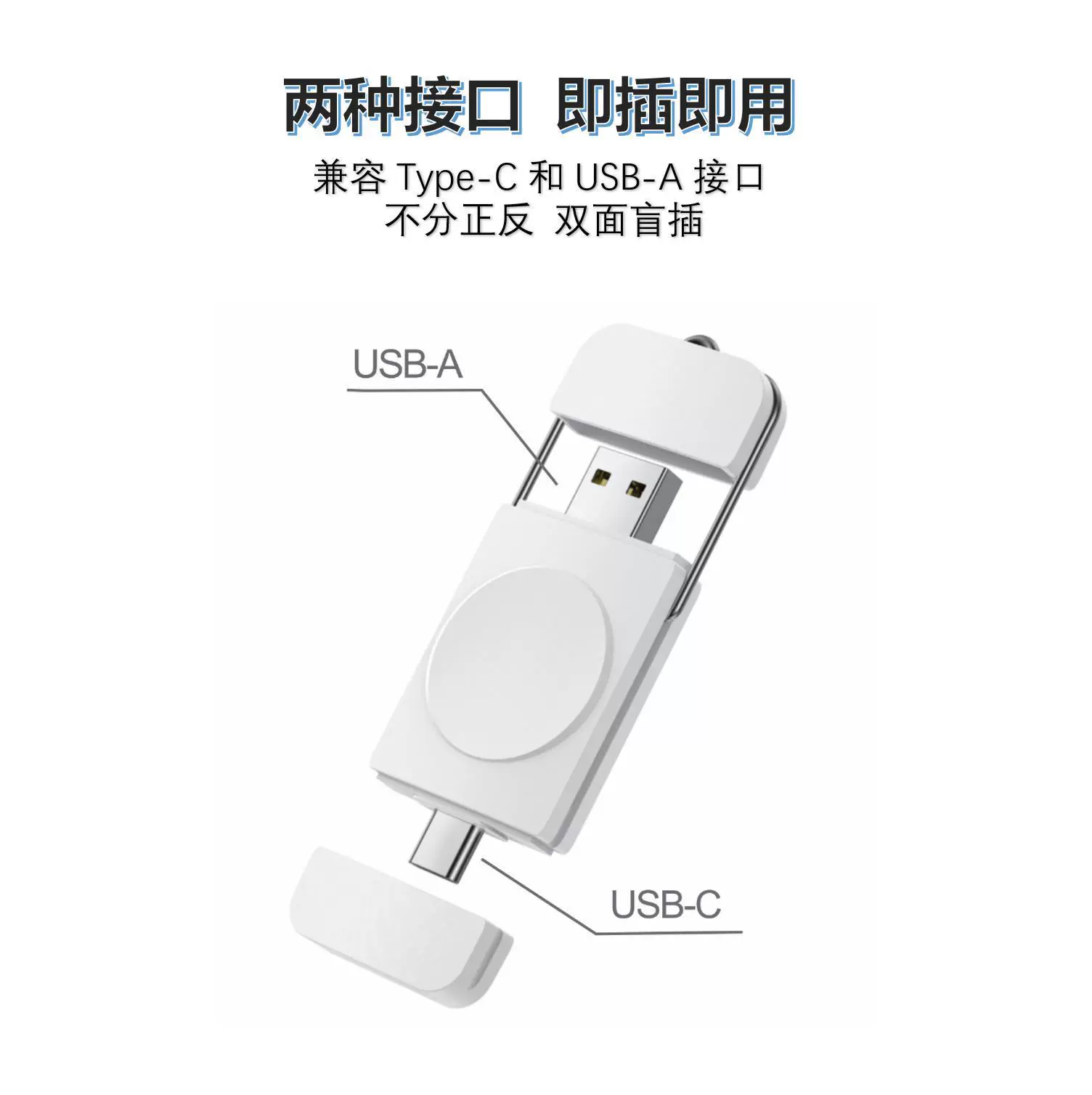 Новый 2в1 ремешок Type-C+USB интерфейс беспроводное зарядное устройство совместимо с три таблицы Galaxy Watch