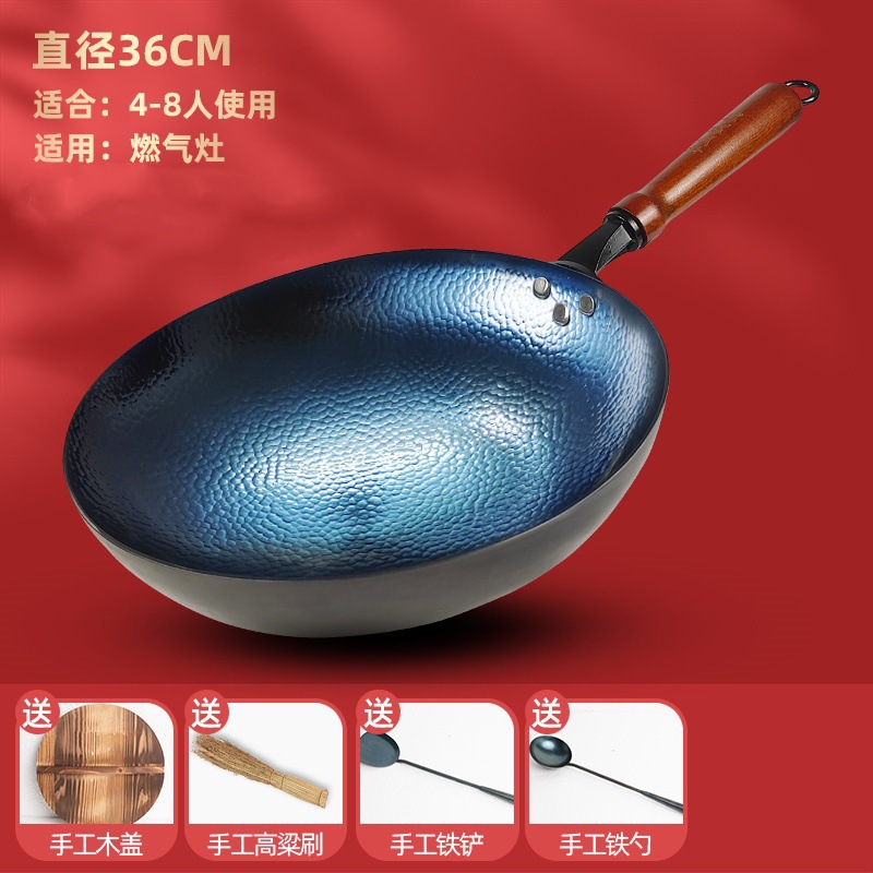 36CM 나무 손잡이 물고기 비늘 + 덮개 주걱 스푼 브러시
