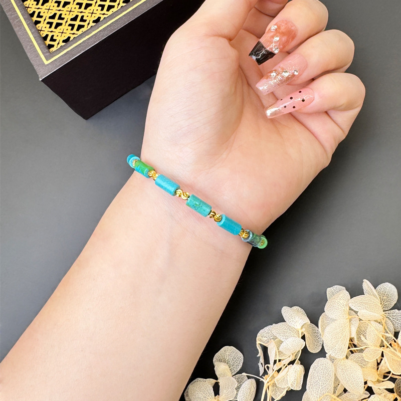 El antiguo método de oro de arena de Vietnam, la pulsera de mariposa con cuentas láser, no se desvanece durante mucho tiempo