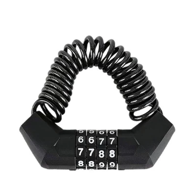 combination lock, bicycle wire lock, Helmet lock